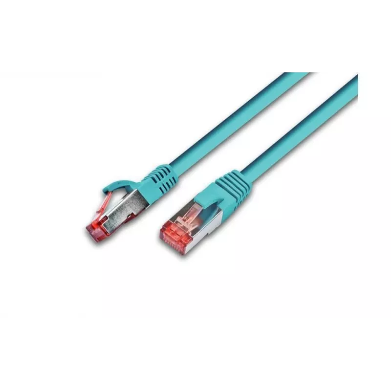 Wirewin S/FTP CAT6 0,25 m tinklo kabelis turkio spalvos (PKW-PIMF-KAT6 0.25 TK)