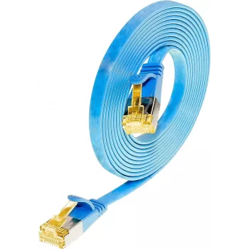 Wirewin Cat6a U/FTP plonas tinklo kabelis, 0,1 m, mėlynas PKW-STP-SLIM-K6A 0.1 BL