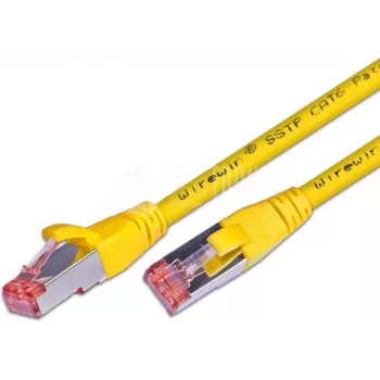 Wirewin PKW-PIMF-KAT6 0.75 GE Cat6 S/FTP tinklo kabelis, geltonas, 0,75 m