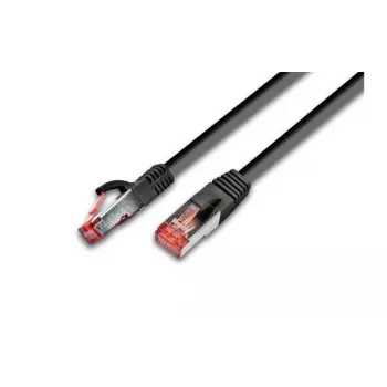 Wirewin Cat6 S/FTP PIMF tinklo kabelis, LSOH, juodas, RJ45 PKW-PIMF-KAT6 2.0 SW