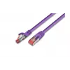Wirewin Cat6 S/FTP LSOH tinklo kabelis, RJ45, 20m, violetinės spalvos PKW-PIMF-KAT6 20.0 VT