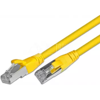 Wirewin Cat.5e F/UTP 1,5 m tinklo kabelis, geltonas PKW-STP-K5E 1.5 GE