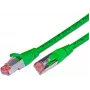 Wirewin Cat6a S/FTP tinklo kabelis, 1 m, žalias PKW-PIMF-KAT6A 1.0 GN