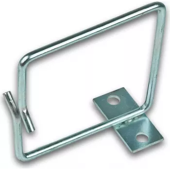 Wirewin SLIM kabelių tvarkymo žiedas 80x80mm metalinis, kairioji fiksacija (KFH 80X80 LF/RG)