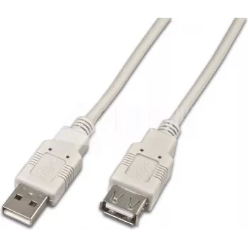 Wirewin USB A-A MF 3.0 GR USB prailginimo kabelis, 3 m, USB 2.0, pilkas