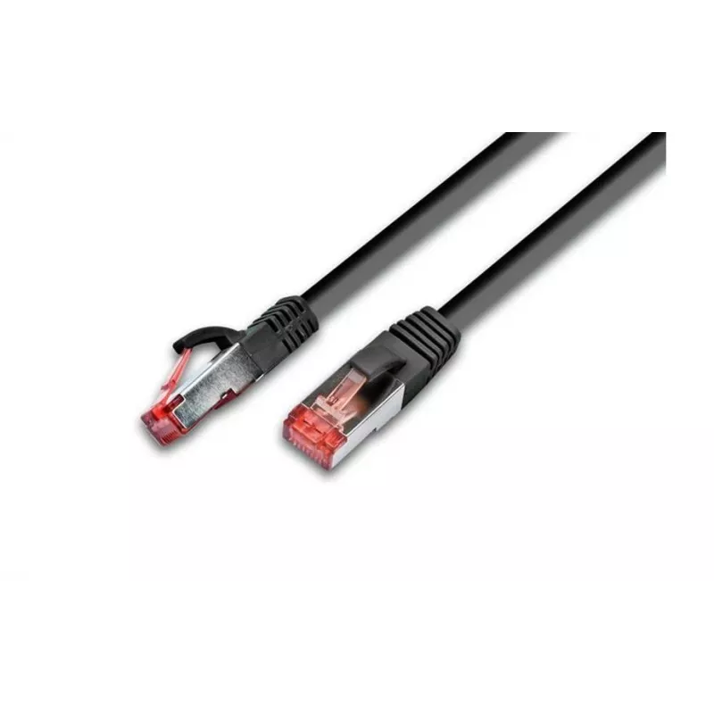 Wirewin Cat.5e F/UTP 7,5 m tinklo kabelis, RJ45, juodas PKW-STP-K5E 7.5 SW
