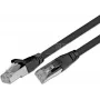 Wirewin Cat.5e F/UTP 1m tinklo kabelis, juodas (PKW-STP-K5E 1.0 SW)