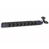DSIT 19 colių 8 lizdų stovo PDU su C14 kištuku ir įžeminimo kontaktu (DS-8PDU-C14-PE)