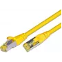 Wirewin PKW-PIMF-KAT6A Cat6a S/FTP tinklo kabelis, geltonas, 3m