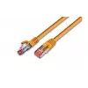 Wirewin Cat6a S/FTP tinklo kabelis 0,25 m oranžinis PKW-PIMF-KAT6A 0.25 OR