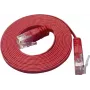 Wirewin Cat.6 Slim Patch Cable U/UTP 0,25m raudonas PKW-SLIM-KAT6 0.25 RT