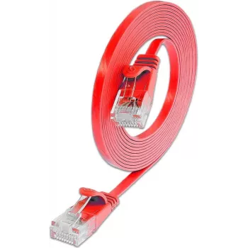 Wirewin Cat.6 Slim Patch Cable U/UTP 0,25m raudonas PKW-SLIM-KAT6 0.25 RT