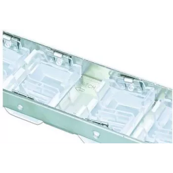 Wirewin High Quality 24-Port Keystone Module Blank Panel, 0° or 45° Angle Adjustable Keystone System (WKS PANEL 24 DYN ANG)