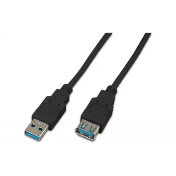 Wirewin USB 3.0 A-A MF 3.0 SW USB laidas 3 m USB 3.2 Gen 1 (3.1 Gen 1) USB A juodas