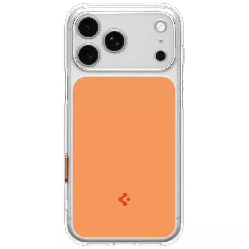 SPIGEN Ultra Hybrid T MagSafe iPhone 17 Pro / 18 Pro blizgus oranžinis