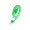 Wirewin Cat.6 Slim Ethernet tinklo kabelis, U/UTP, 1,0 m, žalias PKW-SLIM-KAT6 1.0 GN