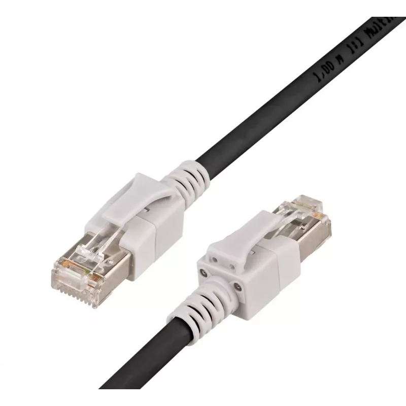 Wirewin PKW-OUT-K5E 5.0 Cat5e F/UTP tinklo pataisos kabelis, 5 m, juodas