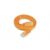 Wirewin Cat.6 Slim Ethernet tinklo kabelis U/UTP 1m Oranžinis PKW-SLIM-KAT6 1.0 OR