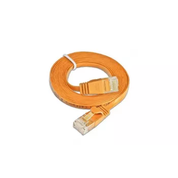 Wirewin Cat.6 Slim Ethernet tinklo kabelis U/UTP 1m Oranžinis PKW-SLIM-KAT6 1.0 OR