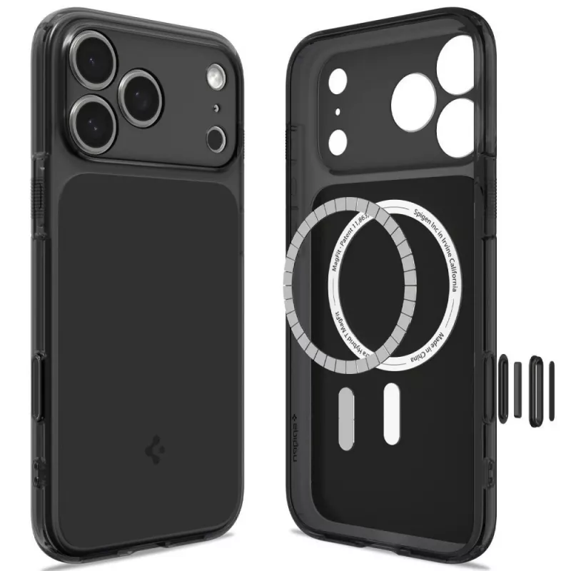 SPIGEN Ultra Hybrid T MagSafe iPhone 17 Pro / 18 Pro matinis juodas