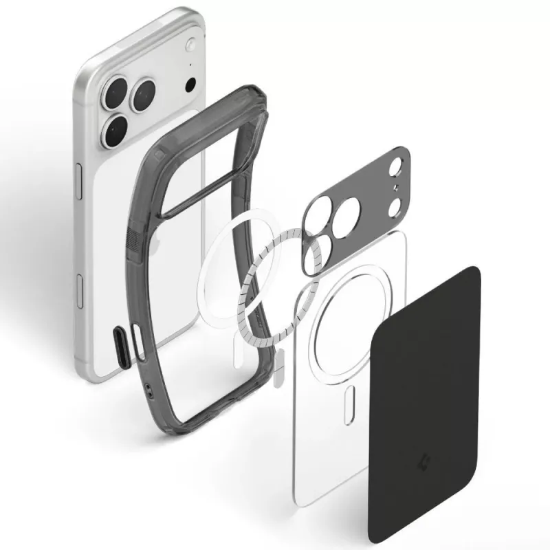 SPIGEN Ultra Hybrid T MagSafe iPhone 17 Pro / 18 Pro matinis juodas
