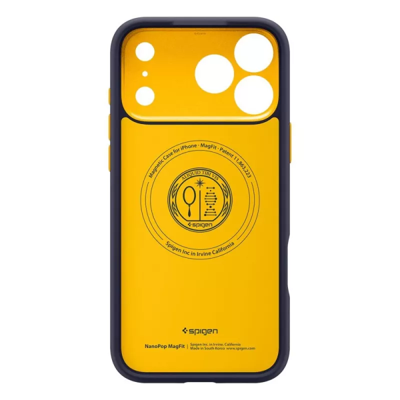 Spigen Nano Pop Mag MagSafe dėklas iPhone 18 Pro / 17 Pro - Blueberry Navy