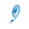 Wirewin Cat.6 SLIM tinklo kabelis U/UTP 1,5m mėlynas PKW-SLIM-KAT6 1.5 BL