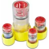 Wirewin Lightwin galinis dangtelis su kabelio įvadu, Gas-Stop vieno traukimo sandariklis, 10 mm, 3-6 mm FTTx (DC 10MM OUT 3-6MM)