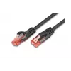 Wirewin PKW-UTP-KAT6 2.0 SW Cat6 U/UTP tinklo kabelis 2m juodas
