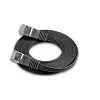 Wirewin Triotronik PKW-STP-SLIM-KAT6 1.0 SW Cat6 U/FTP plonas Ethernet tinklo kabelis, 1 m, juodas
