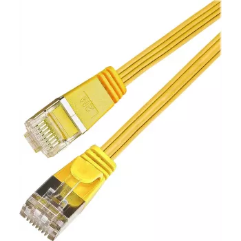 Wirewin SLIM S6 25 GE - Cat.6 SLIM tinklo kabelis, STP(PIMF), 25 m, geltonas (PKW-STP-SLIM-KAT6 25.0 GE)