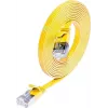 Wirewin SLIM S6 25 GE - Cat.6 SLIM tinklo kabelis, STP(PIMF), 25 m, geltonas (PKW-STP-SLIM-KAT6 25.0 GE)