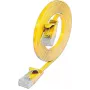 Wirewin SLIM U6 05 GE – Cat.6 plonas tinklo kabelis, U/UTP, 0,5 m, geltonas (PKW-SLIM-KAT6 0.5 GE)