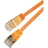 Wirewin Triotronik PKW-STP-SLIM-KAT6 5.0 OR Cat6 U/FTP plonas Ethernet tinklo kabelis, RJ45 male to male, 5 m, oranžinis