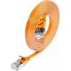 Wirewin Triotronik PKW-STP-SLIM-KAT6 5.0 OR Cat6 U/FTP plonas Ethernet tinklo kabelis, RJ45 male to male, 5 m, oranžinis