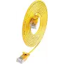 Wirewin Cat.6 SLIM-Light tinklo kabelis, U/UTP, 0,15 m, geltonas PKW-LIGHT-K6 0.15 GE