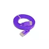 Wirewin Cat6 U/UTP slim Ethernet tinklo kabelis, 0,1 m, violetinės spalvos PKW-SLIM-KAT6 0.1 VT