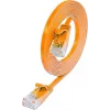 Wirewin Cat.6 SLIM tinklo kabelis U/UTP 0,15 m oranžinis PKW-SLIM-KAT6 0.15 OR