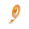 Wirewin Cat.6 SLIM tinklo kabelis U/UTP 0,15 m oranžinis PKW-SLIM-KAT6 0.15 OR