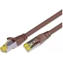 Wirewin Cat6a S/FTP tinklo kabelis, 70m, rudas, RJ45, 10Gbps, 500MHz, PIMF PKW-PIMF-KAT6 70.0 BR