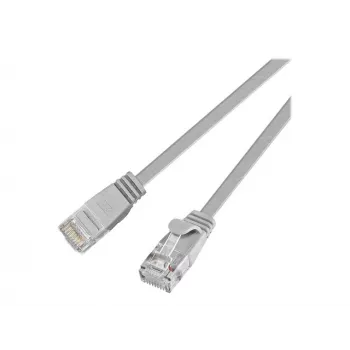 Wirewin SLIM Patch Cable UTP tinklo kabelis, pilkas, 15 m, Cat6 U/UTP (PKW-SLIM-KAT6 15.0)