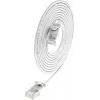 Wirewin SLIM UL6 1.5 WS - Cat.6 Slim-Light tinklo kabelis, U/UTP, 1,5 m, baltas (PKW-LIGHT-K6 1.5 WS)