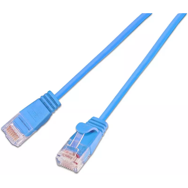 Wirewin PKW-LIGHT-K6 2.0 BL Cat.6 Slim-Light tinklo kabelis, U/UTP, 2,0 m, mėlynas