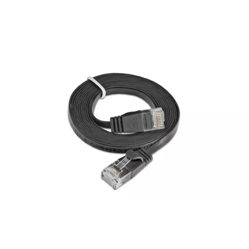 Wirewin Cat6 U/UTP plonas Ethernet tinklo kabelis, 7,5 m, juodas PKW-SLIM-KAT6 7.5 SW