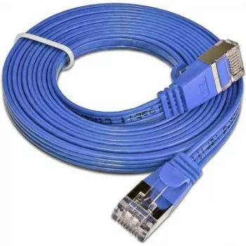 Wirewin Triotronik Cat 6 tinklo kabelis 0,25 m, mėlynas, U/FTP (STP), RJ-45 male/male PKW-STP-SLIM-KAT6 0.25 BL