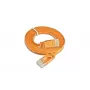 Wirewin Cat.6 U/UTP Slim Patch Cable, 10 m, oranžinis PKW-SLIM-KAT6 10.0 OR