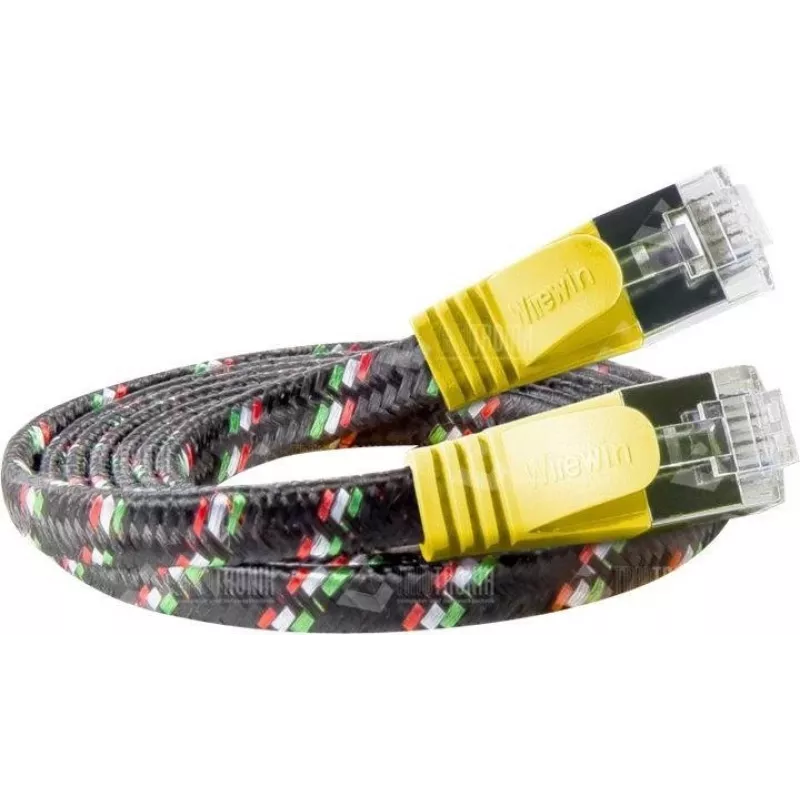 Wirewin Triotronik Cat6 1m geltonas U/FTP STP RJ45 tinklo kabelis PKW-TOUGH-STP-K6 1.0 GE