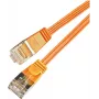 Wirewin Triotronik PKW-STP-SLIM-KAT6 0,1 m oranžinis Cat6 U/FTP plonas Ethernet tinklo kabelis, RJ-45 male/male