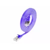 Wirewin Triotronik Cat6 U/FTP plonas Ethernet tinklo kabelis, 3 m, RJ-45 male to male, varis, violetinės spalvos PKW-STP-SLIM-KAT6 3.0 VT