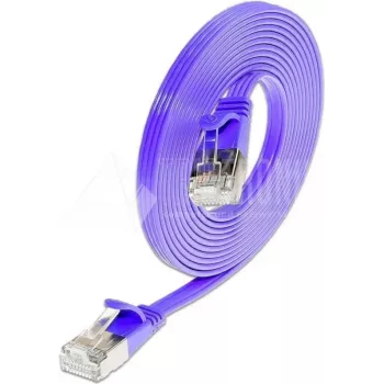 Wirewin SLIM STP tinklo kabelis violetinis 0,1 m Cat6 S/UTP (STP) (PKW-STP-SLIM-KAT6 0.1 VT)